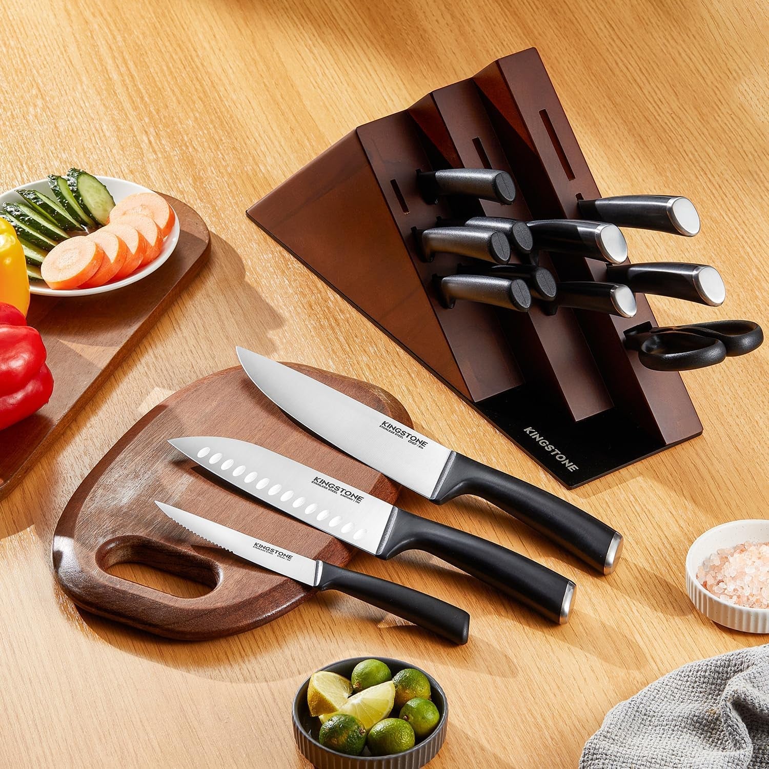 14-piece-kitchen-knife-set-with-block-high-carbon-stainless-steel-knives-set-ergonomic-non-slip-handle-professional-knife-set-for-kitchen-for-home-cooking-gifting-walnut