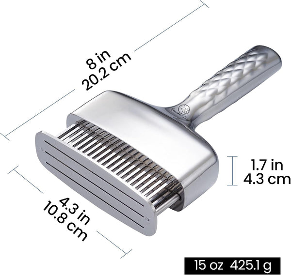 Meat Tenderizer Tool with 60 Sharp Blades & Non-Slip Handle8