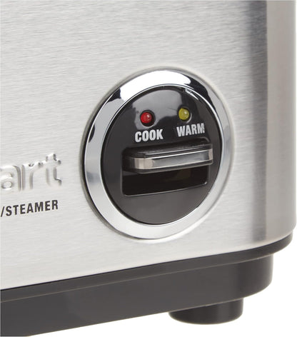 CRC-400P1 4 Cup Rice Cooker, Stainless Steel Exterior2