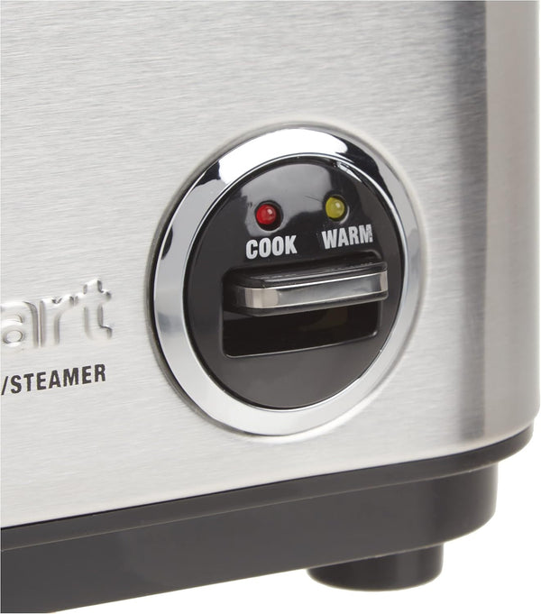 CRC-400P1 4 Cup Rice Cooker, Stainless Steel Exterior2