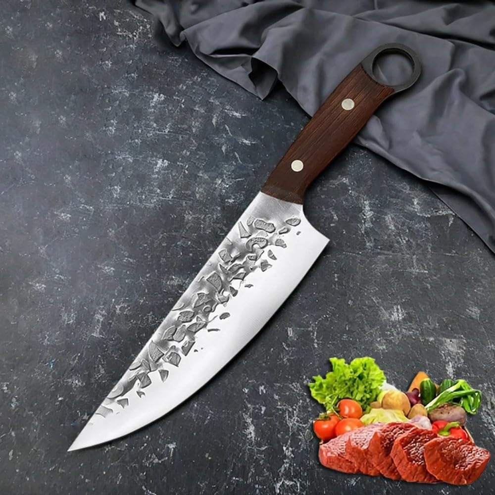 cleaver-knife-8-inch-hammer-forged-japanese-chef-butcher-kitchen-knife-with-solid-wood-handle-slicing-boning-sushi-meat-cutting-culinary-tool