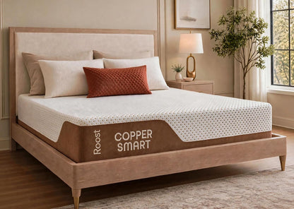 Copper Smart Mattress, 14-Inch, Copper & White, Cal King3
