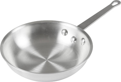 8" Aluminum Fry Pan/Skillet | Riveted Handle, Great for Sauteing, Searing, Frying and Restaurant Kitchens1