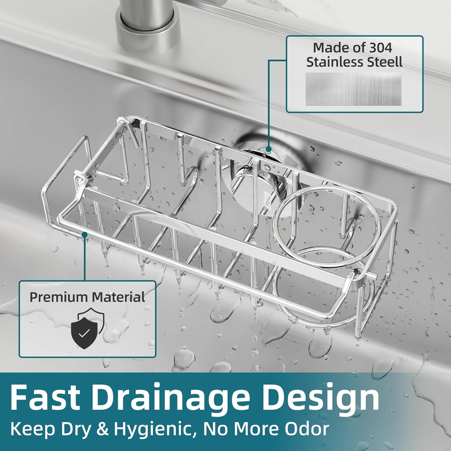 4-in-1-sink-caddy-for-kitchen-sink-with-strong-suction-cup-silver