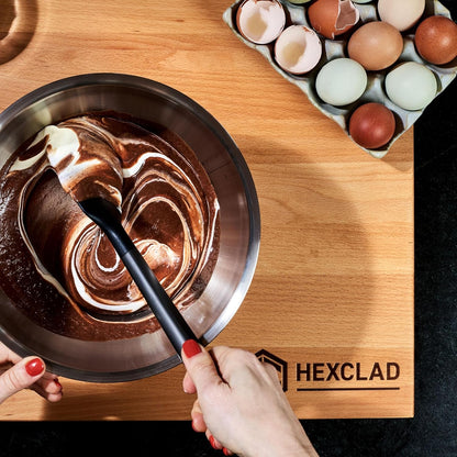 Hexclad 3 Piece Stainless Steel Mixing Bowl Set with Vacuum Seal Lids3