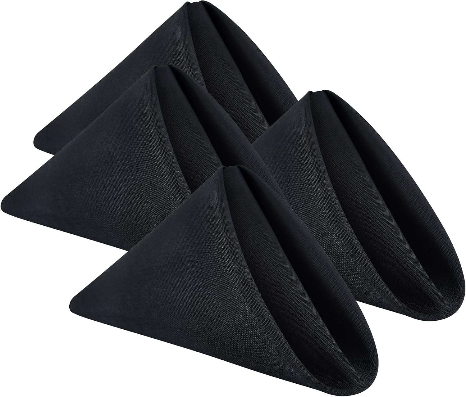 set-of-4-black-cloth-napkins-17-x-17-inches-solid-washable-polyester-dinner-napkins-with-hemmed-edges-for-dinners-parties-weddings-banquets-events-table-decoration