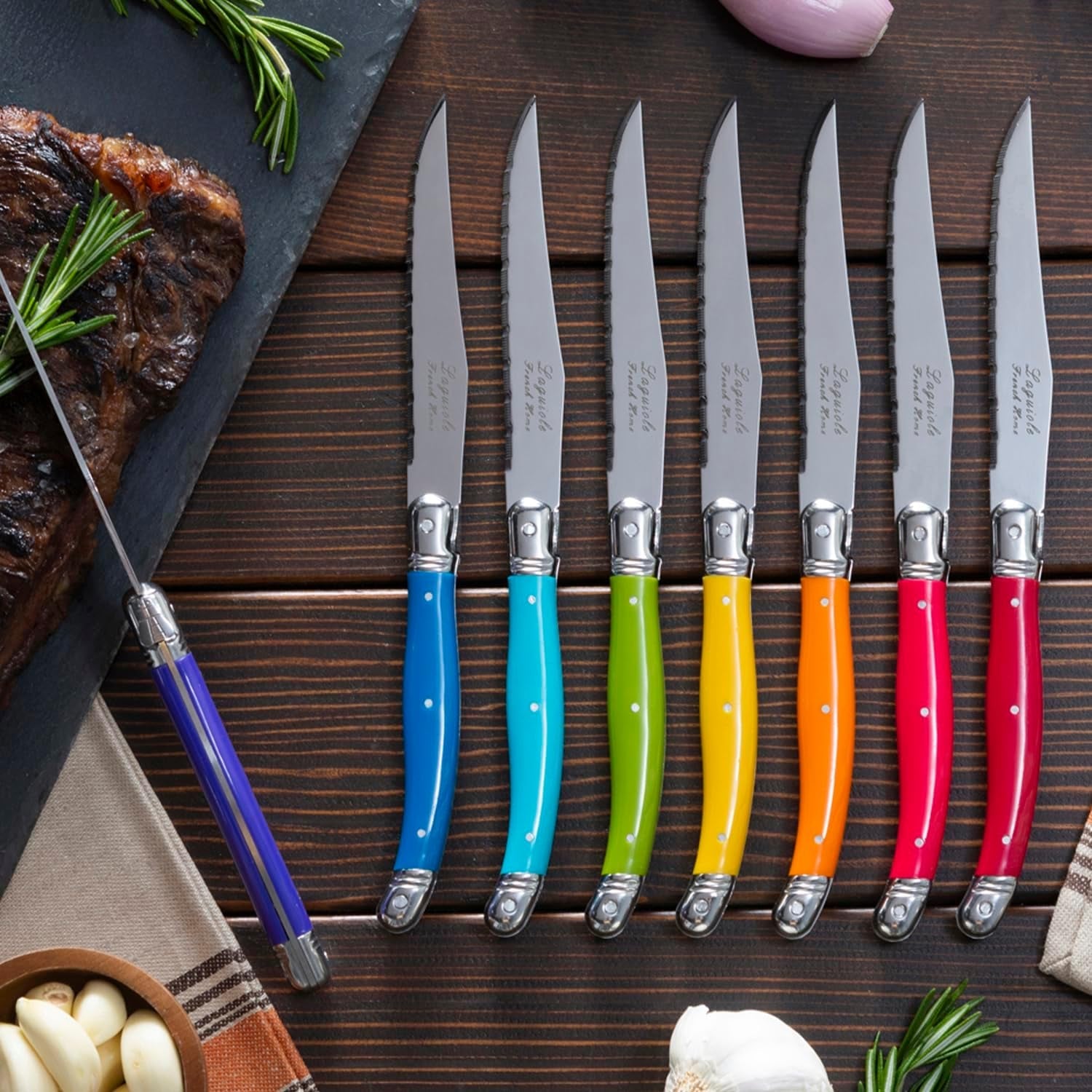 set-of-8-laguiole-steak-knives-rainbow-colors