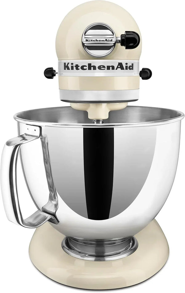 Kitchenaid Artisan, 5-Qt Tilt Head Stand Mixer, KSM150PS, Almond Cream2