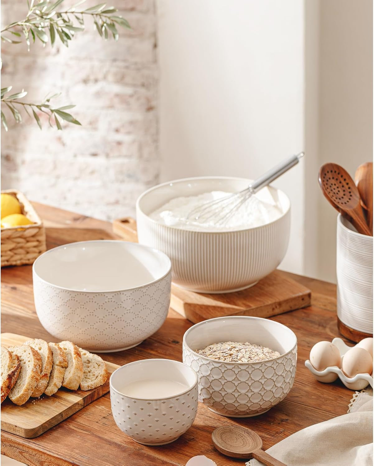 mikiegy-ceramic-mixing-bowls-set-of-4-nesting-ceramic-embossment-stoneware-mixing-bowls-for-cooking-serving-popcorn-salad-etc-microwave-dishwasher-safe-20-44-98-145-oz-off-white