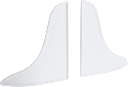 M 6086 Bath Tub Splash Guard, 9 In. X 10-3/4 In., Plastic, White4