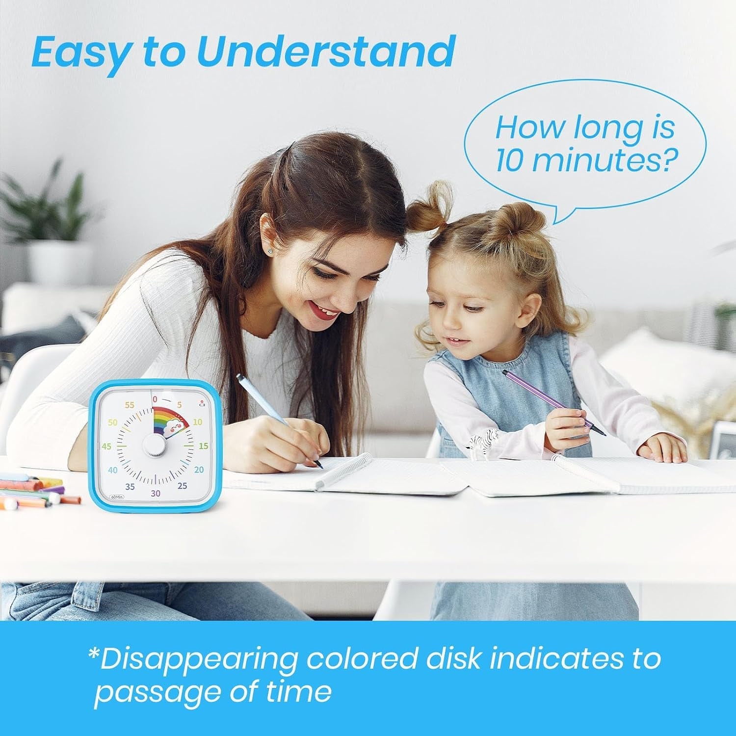 rainbow-visual-timer-for-kids-60-min-countdown-timer-blue-protective-case-no-ticking-mute-and-ringing-alarm-available-time-management-tool-low-power-reminder-for-study-game-work