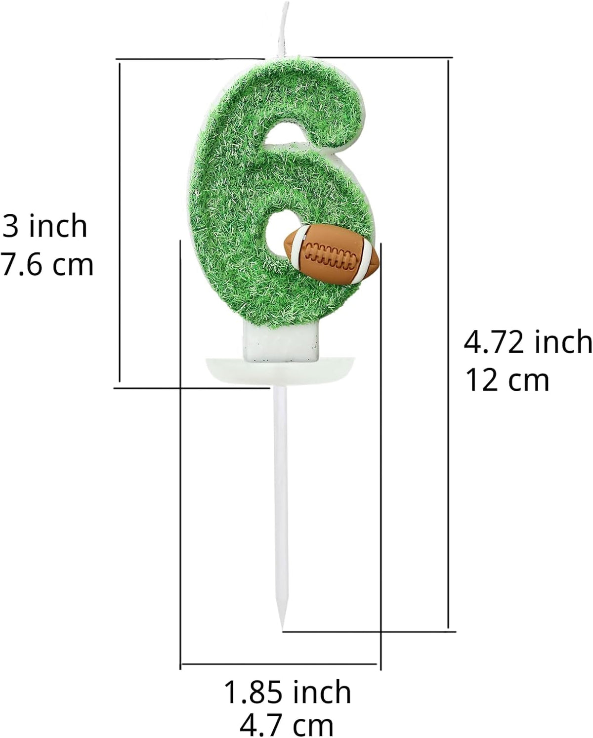 football-birthday-number-candles-for-cake-green-number-1-candle-1st-football-cake-topper-cupcake-topper-for-football-birthday-party-decorations-supplies-favors