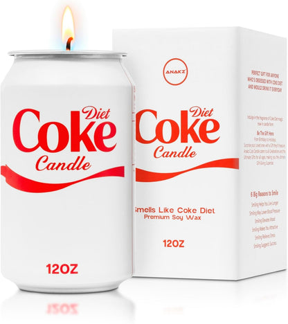 Diet Candle - Smells like the Real Soda - Soy Funny Candles Merch Gifts1