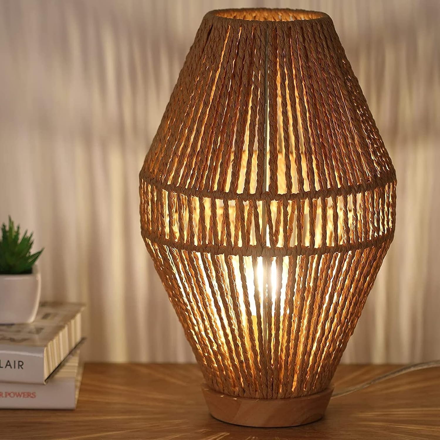boho-table-lamps-for-bedroom-living-room-small-natural-woven-basket-lanterns-with-paper-string-shades