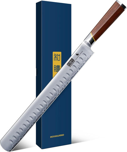 12" Brisket Slicing Knife, Japanese Carving Knife for Meat & BBQ1
