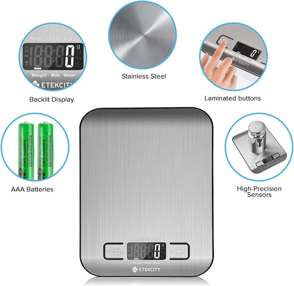 Food Processor & Etekcity Food Scale7