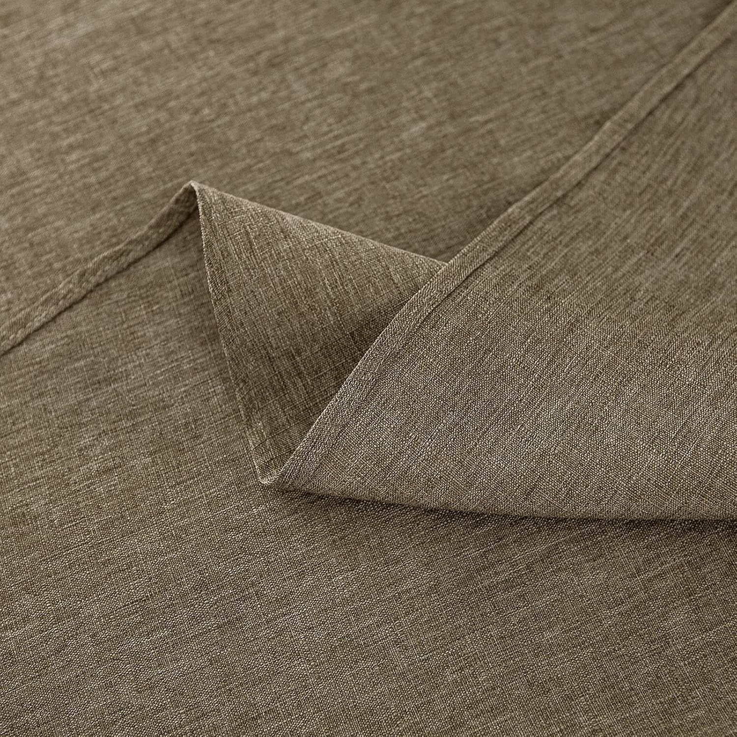 round-tablecloth-48-inch-diameter-faux-linen-table-cloth-water-resistant-spill-proof-wipeable-polyester-dining-table-cover-for-kitchen-cafe-restaurant-buffet-tabletop-decoration-flaxen