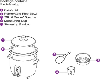 6 Cup Automatic Rice Cooker, 6 Cups Cooked / 3 Cups Uncooked, Stainless Steel8