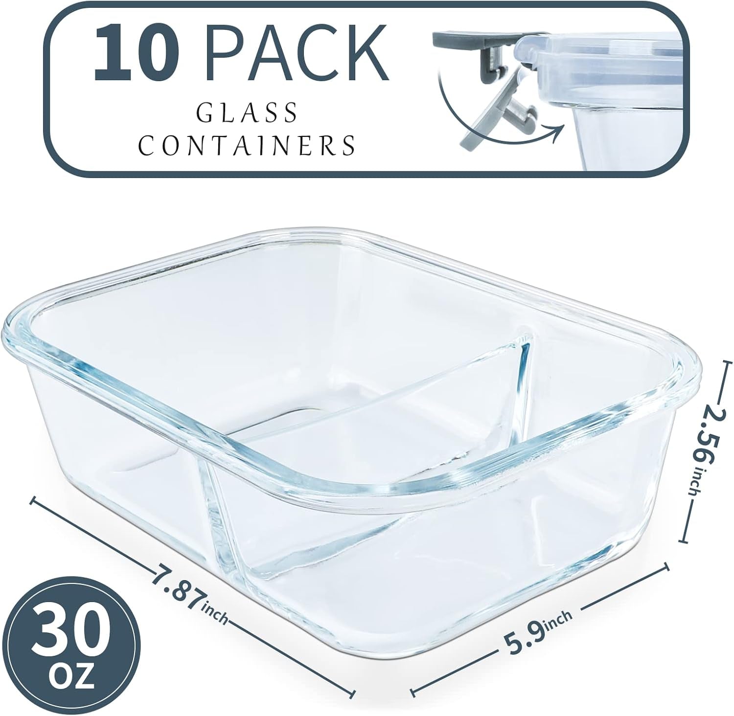 10-packs-30oz-glass-meal-prep-containers-2-compartments