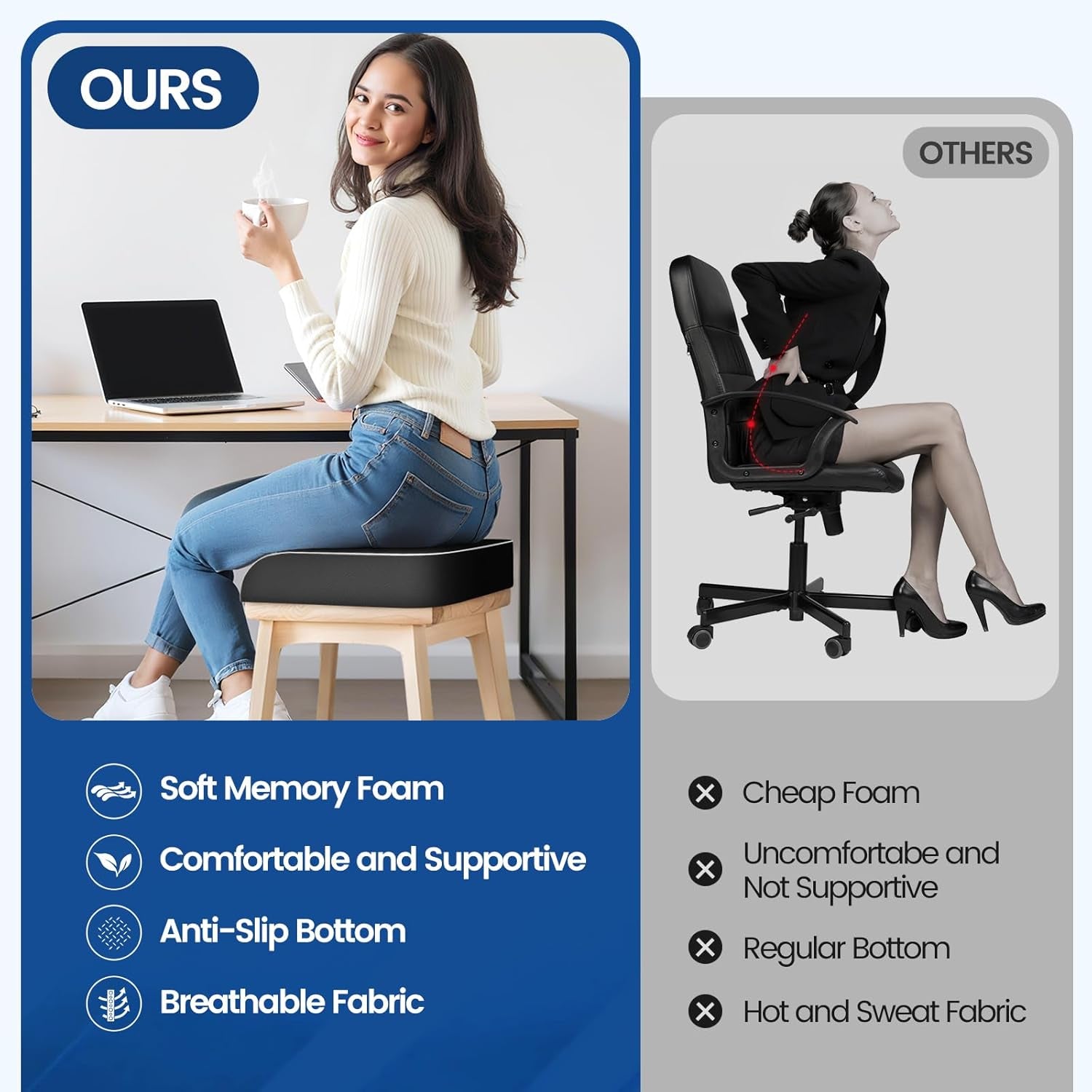 seat-cushion-chair-pad-memory-foam-large-cushion-office-chair-cushion-for-tailbone-pain-relief-non-slip-cover-soft-support-for-office-chair-car-seat-airplane-large-black