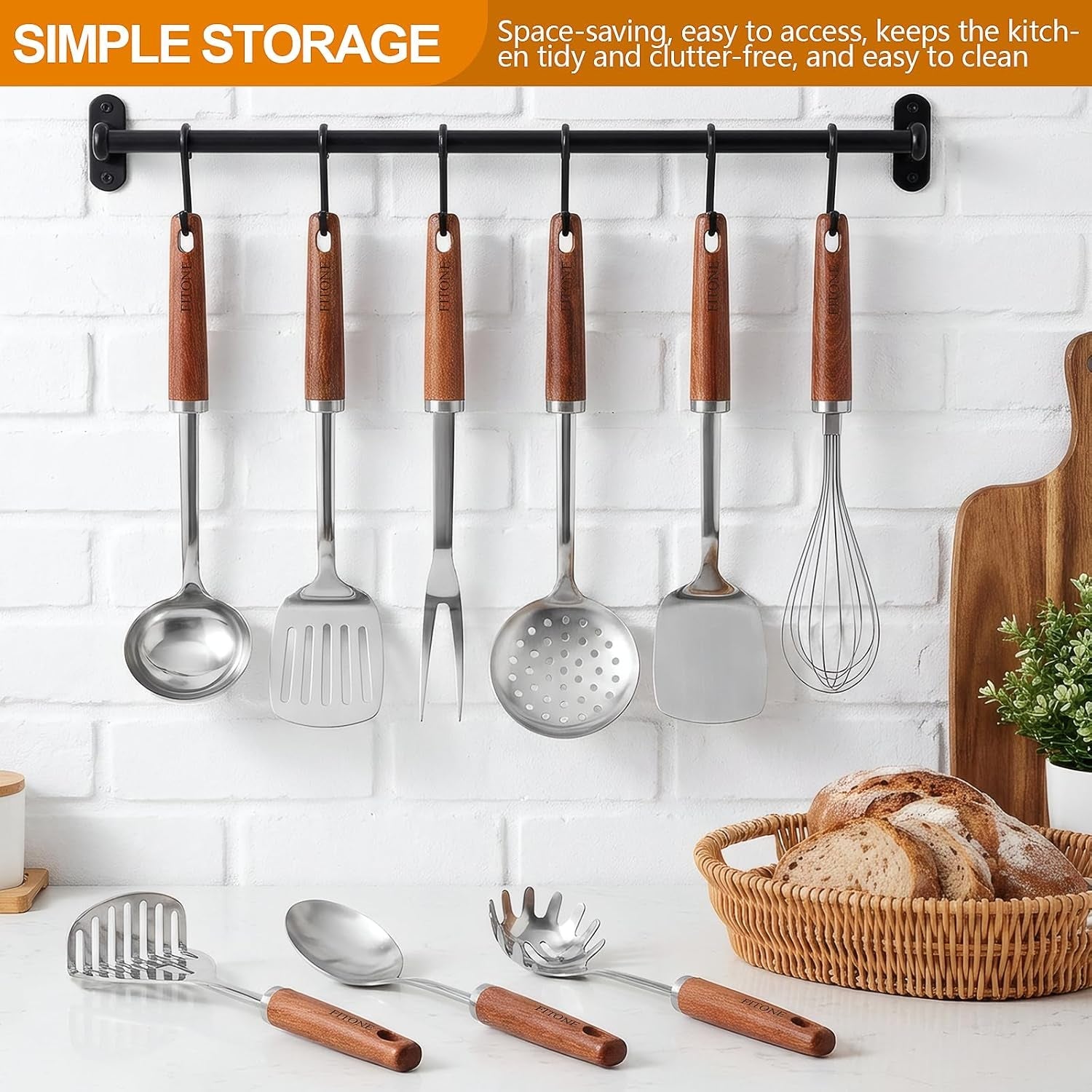 9pcs-stainless-steel-kitchen-utensils-set-heavy-duty-wooden-handle-cooking-utensils-metal-cookware-utensils-with-spatula-ladle-skimmer-spaghetti-spoon-and-potato-masher-easy-to-clean