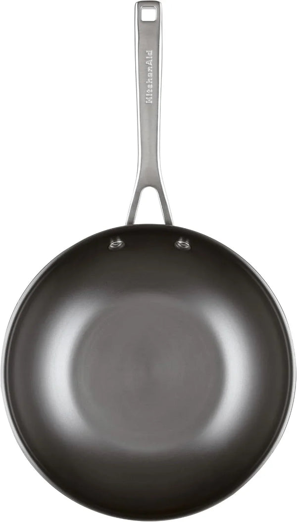 Kitchenaid NITRO Carbon Steel Wok, 10-Inch Nitrided Carbon Steel Pan, Stir Fry Pan, Gray7