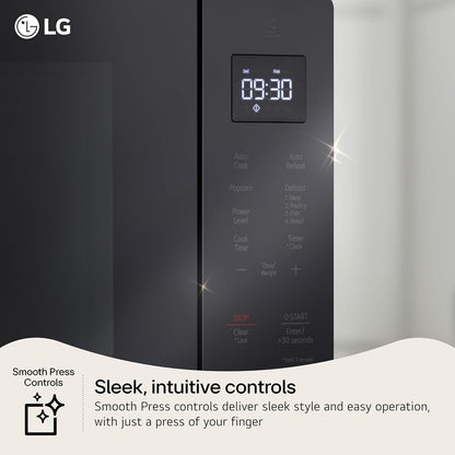 LG Countertop Microwave, 1.1 Cu. Ft., Black, 20.1X11.4X15.7 Inches, Easyclean Interior, 900 Watts4