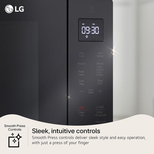 LG Countertop Microwave, 1.1 Cu. Ft., Black, 20.1X11.4X15.7 Inches, Easyclean Interior, 900 Watts4