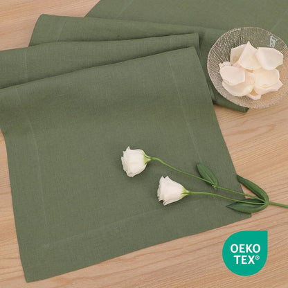 Linen Table Runner 36 Inches Long, 100% Natural Table Runners4