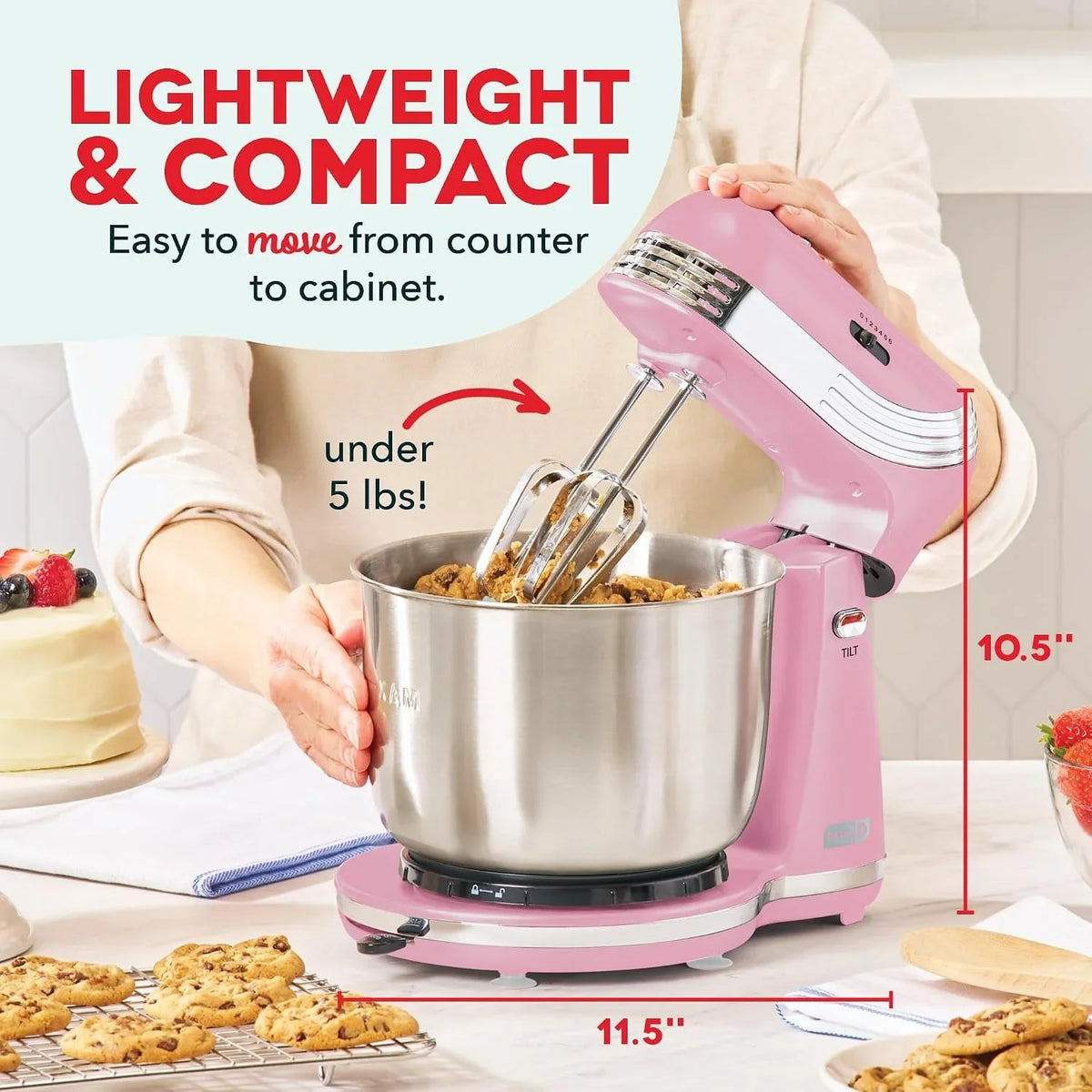 everyday-stand-mixer-compact-tilt-head-stand-mixer-for-everyday-recipes-6-speed-power-with-stainless-steel-bowl-pink-3-quart