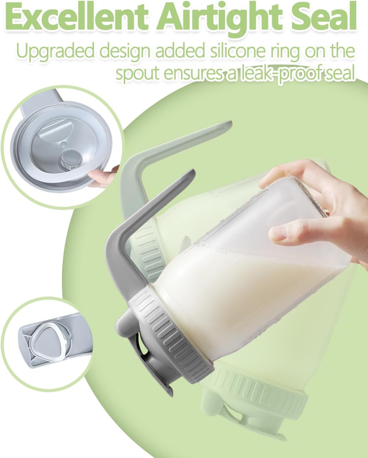 32oz-glass-pitcher-with-lid-v-shaped-pour-spout-1-quart-breastmilk-pitcher-double-leak-proof-creamer-container-for-sun-tea-juice-cold-brew-coffee-breastmilk-storage-container
