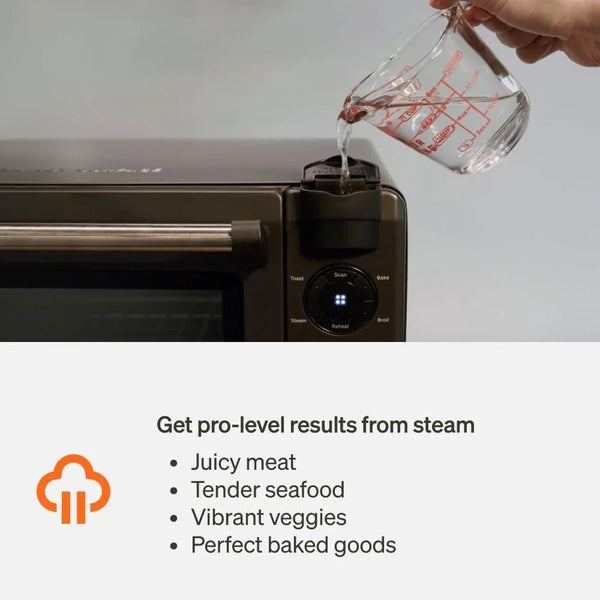 Smart Oven Pro, 6-In-1 Countertop Convection Oven - Steam, Toast, Air Fry, Bake, Broil, and Reheat - Smartphone Control Steam & Air Fryer Oven Combo4
