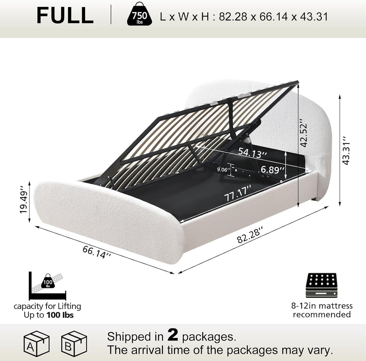 full-side-lift-storage-bed-frame-upholstered-platform-bed-with-curved-silhouette-headboard-footboard-boucle-texture-removable-headboard-cover-no-box-spring-needed-cream-white