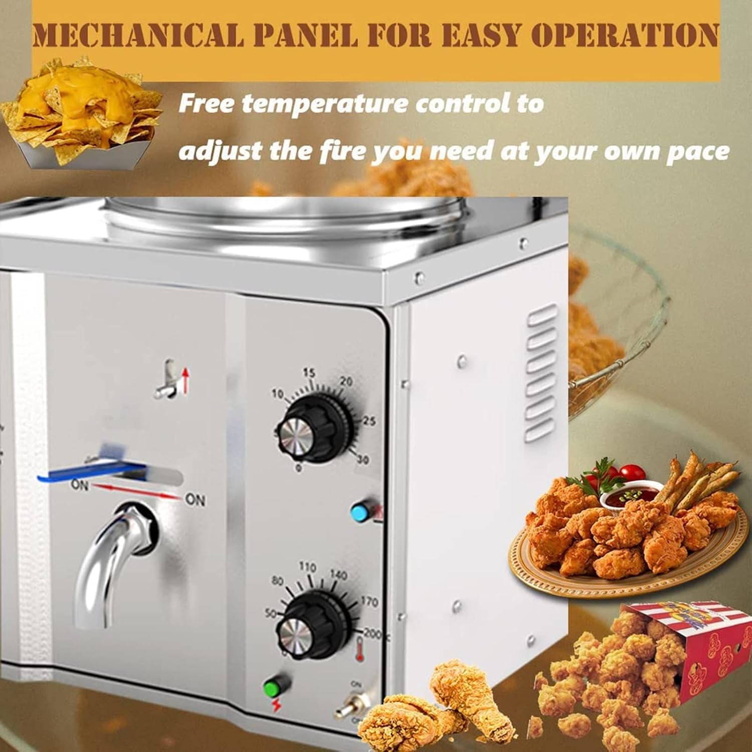 16l-electric-countertop-pressure-fryer-304-stainless-commercial-electric-countertop-pressure-fryer-chicken-fish-pressure-fryer-machine-with-large-oil-tank-for-restaurant-snack-shop