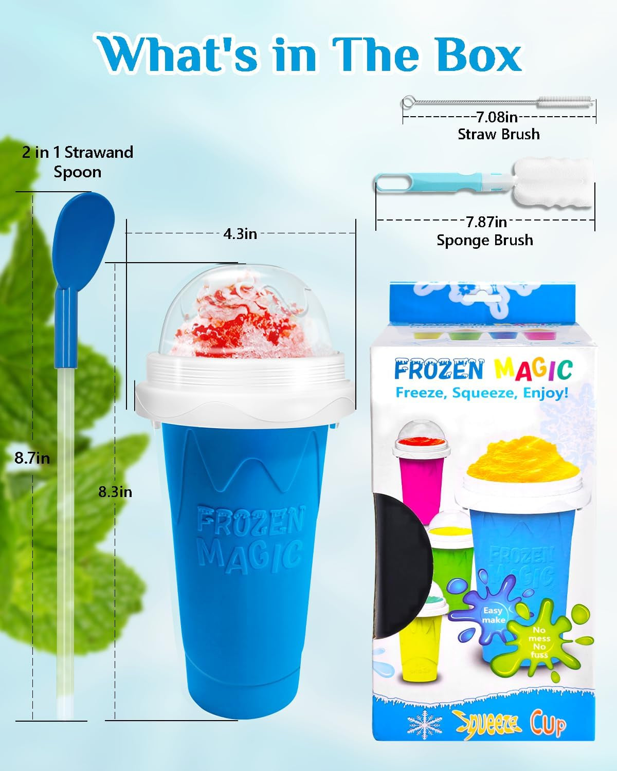slushie-cup-double-layers-silica-diy-portable-slushy-cup-with-lid-straw-frozen-magic-slushy-maker-cup-juices-milk-ice-cream-make-kids-friends-family-blue