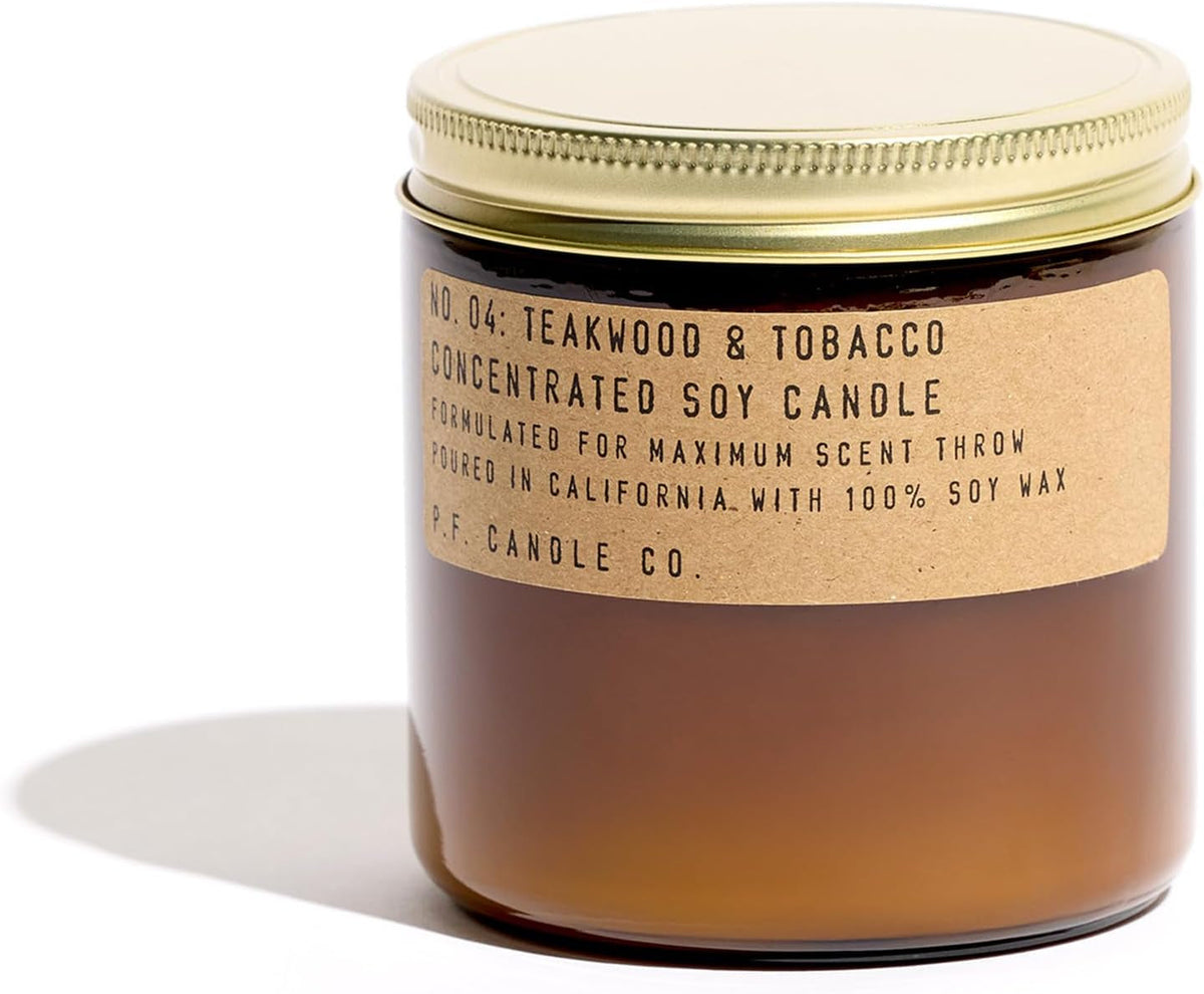 teakwood-tobacco-classic-large-concentrated-scented-soy-wax-candle-12-5-oz-60-70-hour-burn-time-amber-glass-jar-made-in-the-u-s-a