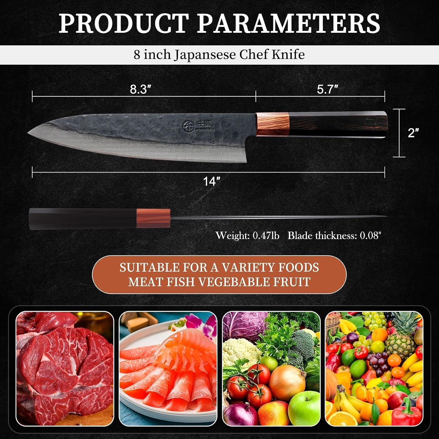 japanese-chef-kitchen-knife-8-inch-black-gyuto-hand-forged-67-layers-damascus-steel-vg10-core-ultra-sharp-rosewood-ebony-handle-leather-sheath-a-thoughtful-father-day-gifts-for-men
