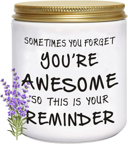Candles Gifts for Women Unique Lavender Scented Soy Candle for Her1