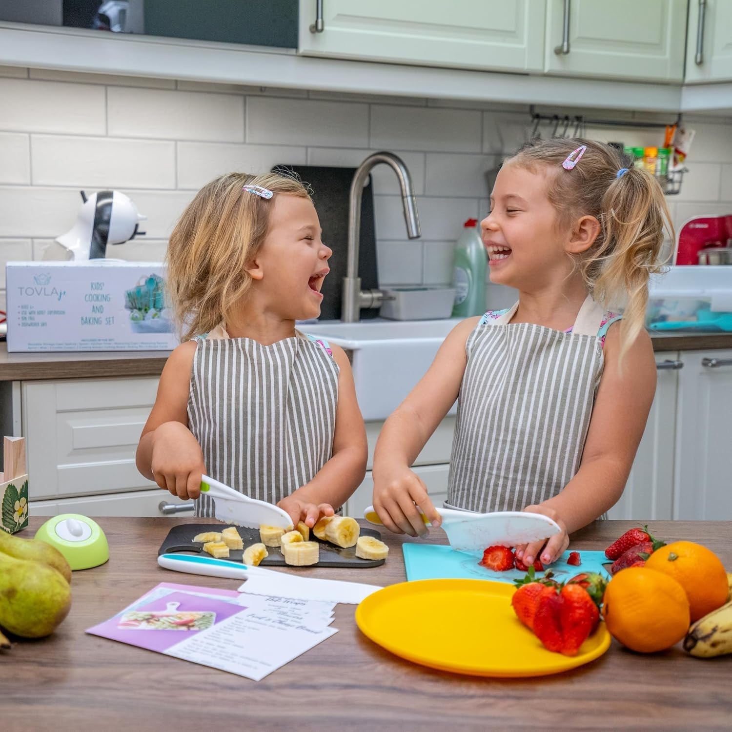 toddler-safe-knife-set-with-recipe-book-includes-peeler-cutting-board-and-chopper-real-kitchen-tools-for-kids-ages-4-12