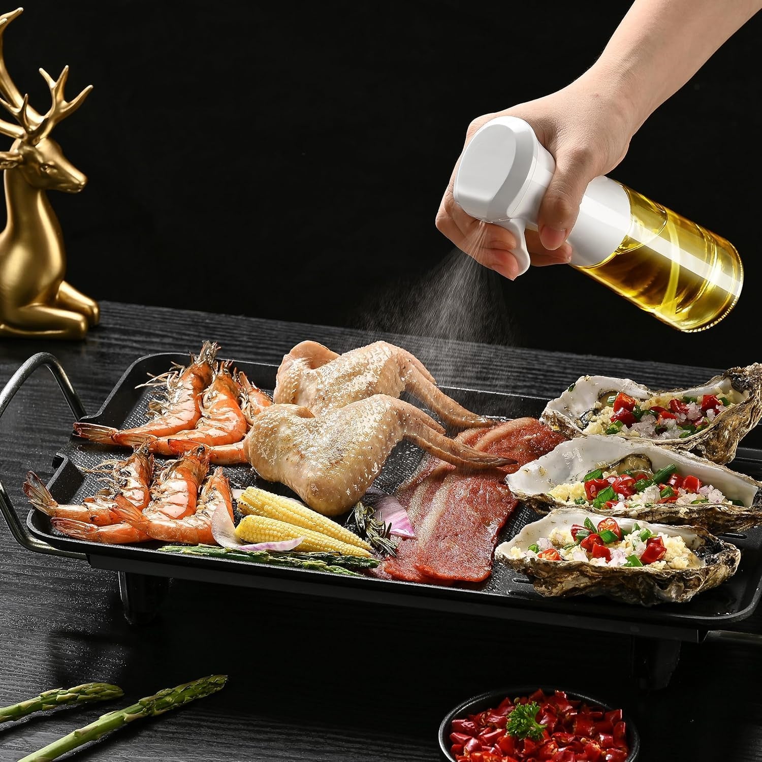 oil-sprayer-for-cooking-200ml-glass-olive-oil-sprayer-mister-olive-oil-spray-bottle-kitchen-gadgets-accessories-for-air-fryer-canola-oil-spritzer-widely-used-for-salad-making-baking-frying-bbq4