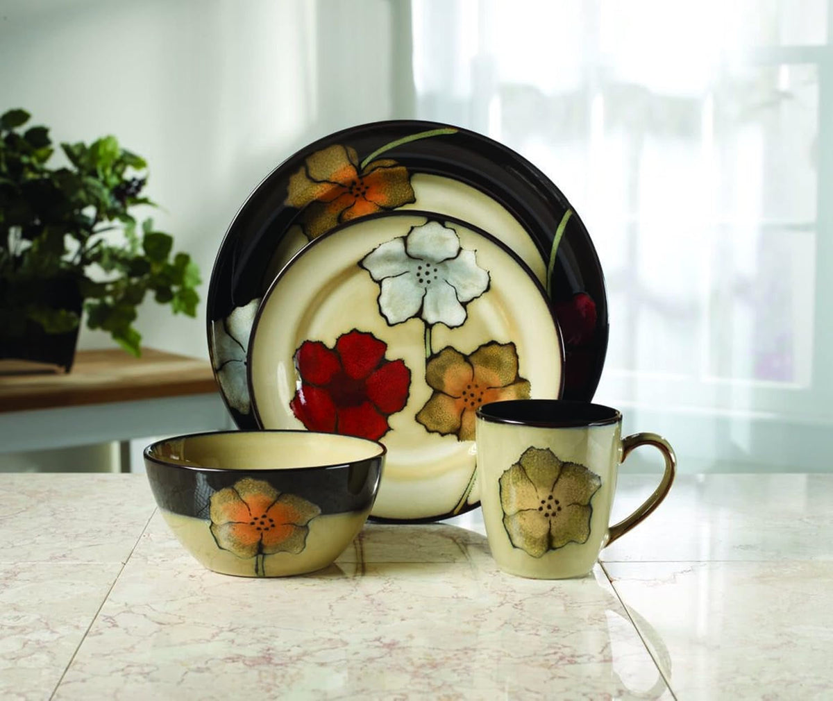 painted-poppies-16-piece-stoneware-dinnerware-set-service-for-4-dinner-plates-salad-plates-bowls-and-mugs-dishwasher-and-microwave-safe