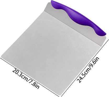 Cake Safe Lifter 7.8"X9.6" Stainless Steel Pizza Transfer Shovel Cookie Spatula3