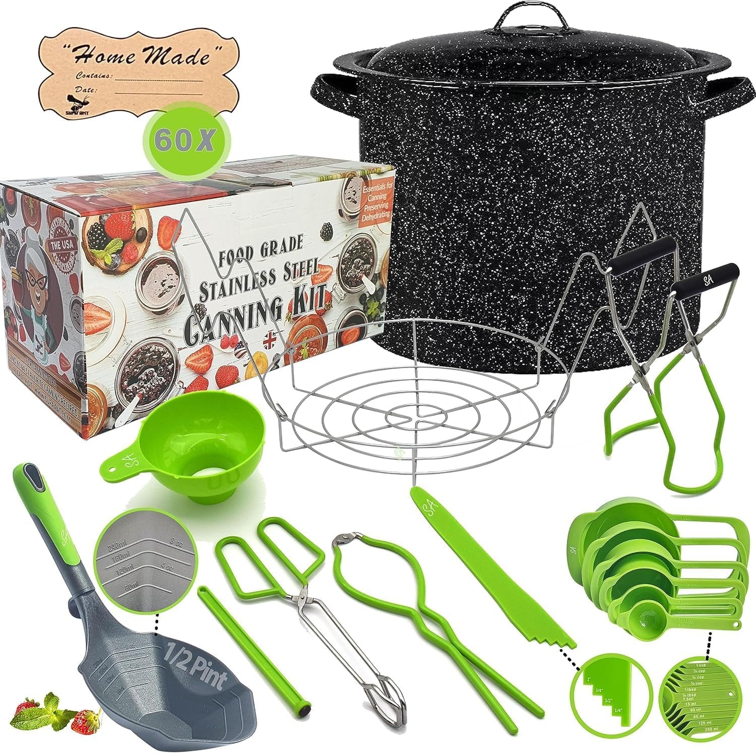 canning-supplies-24-qt-water-bath-canning-pot-with-rack-lid-starter-kits-set-for-beginners-stainless-steel-water-bath-canner-kit-rack-rack-xl-ladle-measuring-cups-kitchen-funnel-by