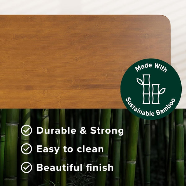 Olivia Metal and Wood Platform Bed Frame / No Box Spring Needed / Wood Slat Support / Easy Assembly, Full4