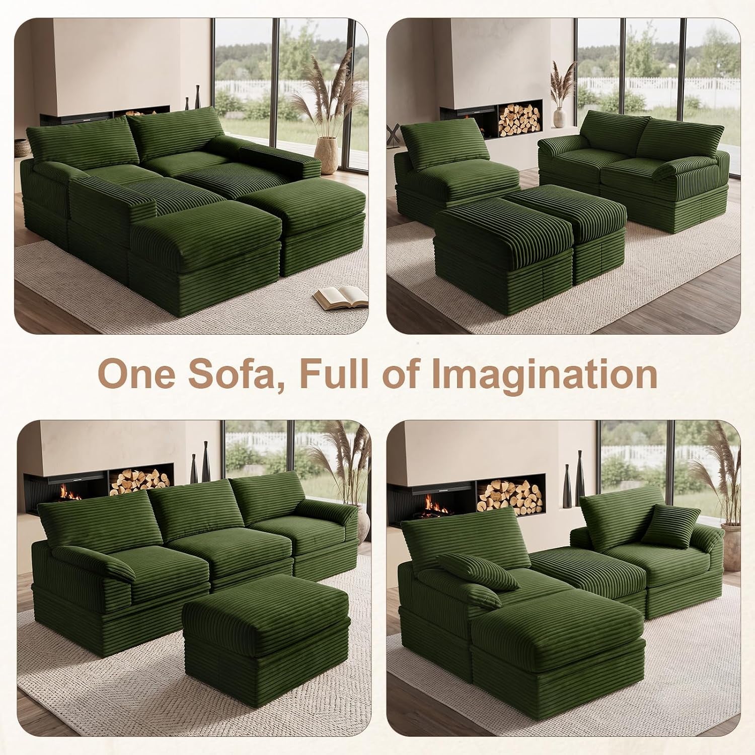 107-boneless-couch-with-storage-48-6-extra-deep-high-seat-modular-sectional-sofa-with-ottoman-3-seater-u-shaped-corduroy-cloud-couch-tool-free-assembly-sectional-couches-for-living-room-green