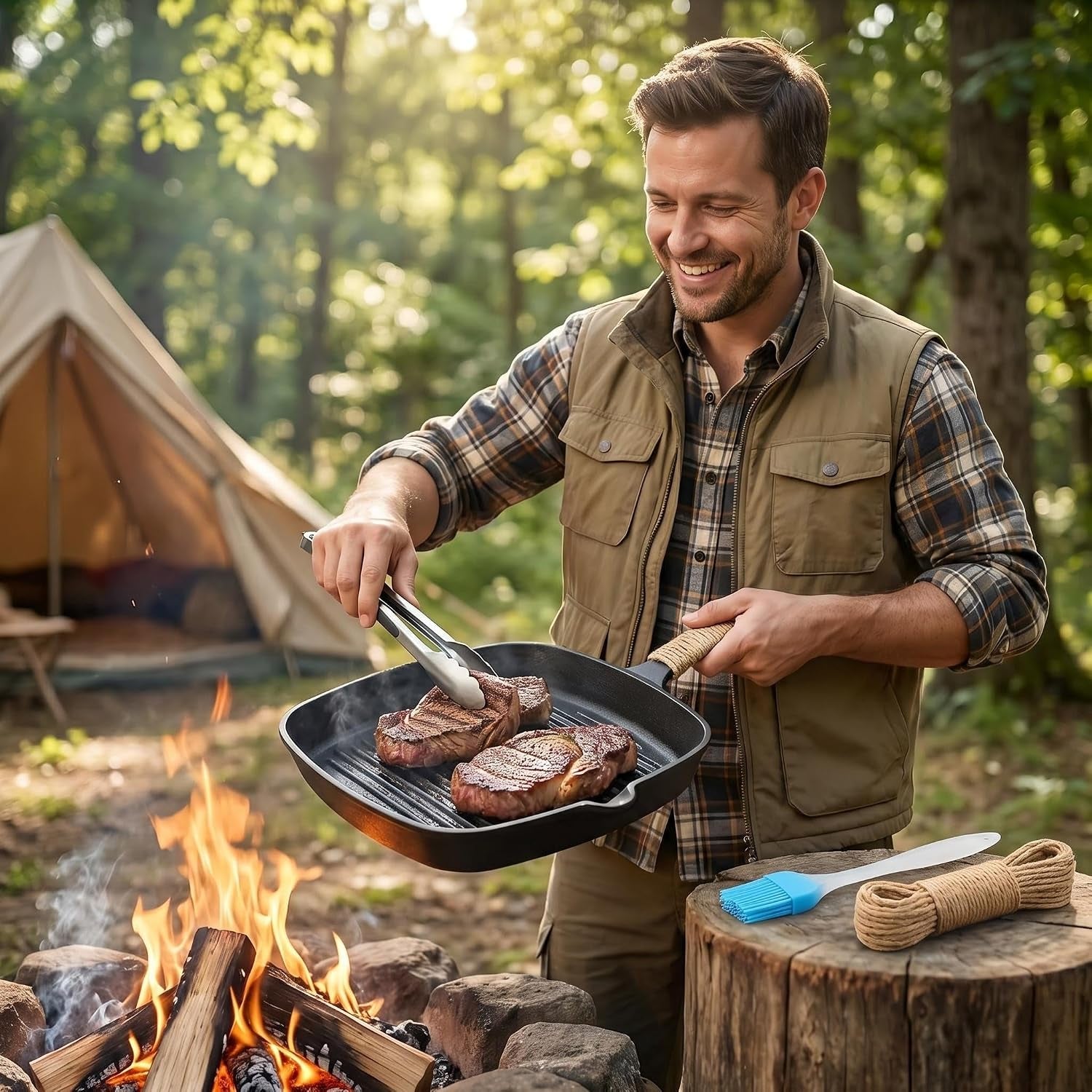 cast-iron-grill-pan-9-5-square-griddle-skillet-with-pour-spout-oven-safe