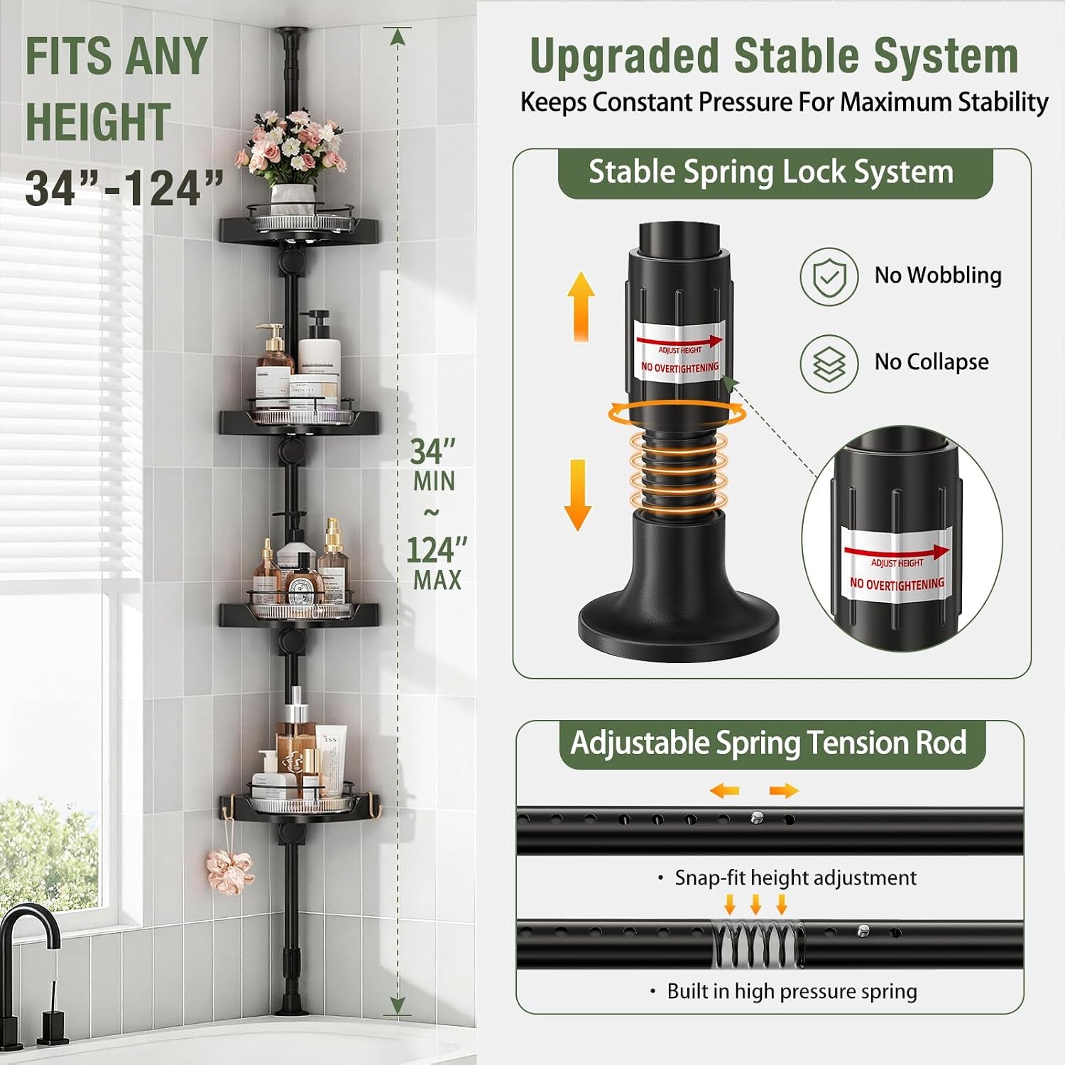 360-rotating-corner-shower-caddy-tension-pole-organizer-black