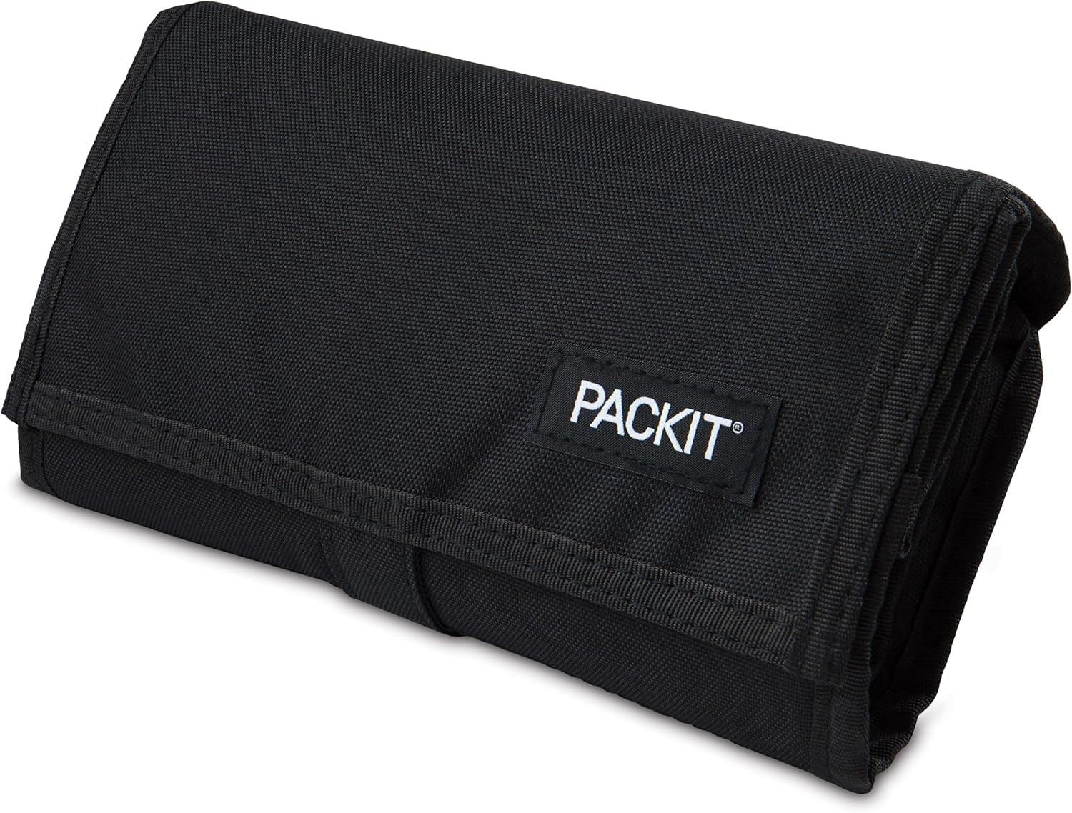 freezable-lunch-bag-black-built-with-ecofreeze-technology-foldable-reusable-zip-and-fold-closure-with-buckle-handle-perfect-for-school-and-office-lunches