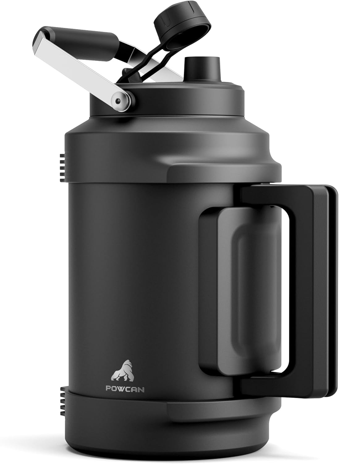 1-gallon-insulated-water-bottle-for-travel-2-in-1-straw-spout-lid-dual-handle-leakproof-keep-cold-48h-128oz-stainless-steel-water-jug-for-gym-biking-road-trip-work-home-picnic-midnight