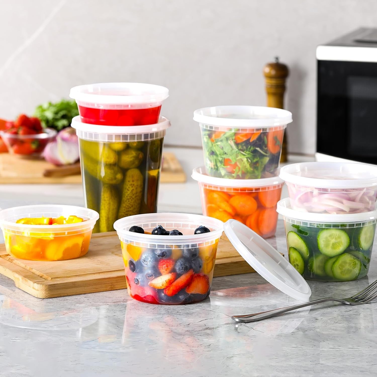 24-sets-plastic-deli-food-containers-with-lids-8-oz-16oz-32oz-variety-pack-airtight-food-storage-containers-freezer-dishwasher-microwave-safe-soup-containers-for-takeout-food-storage
